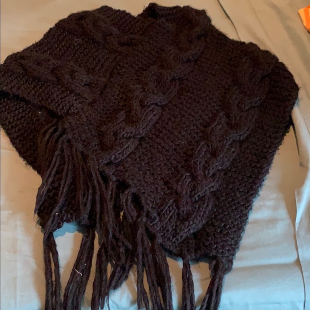 Black poncho
